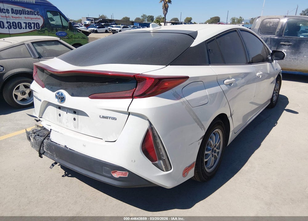 2020 TOYOTA PRIUS PRIME LIMITED VIN: JTDKARFP2L3154078