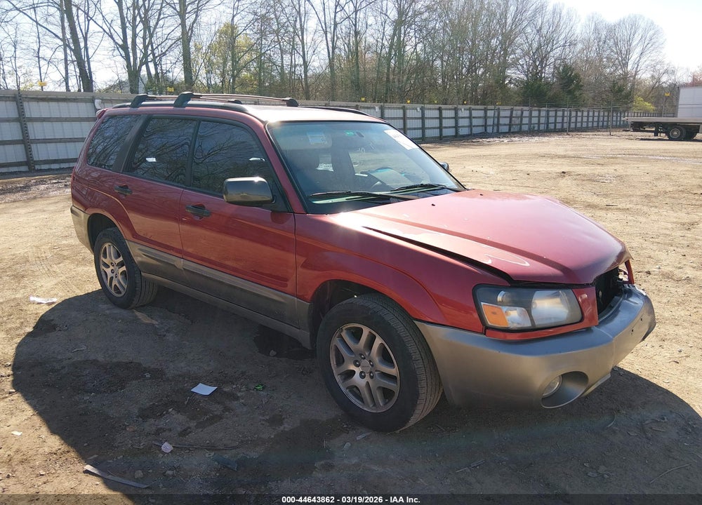 2005 SUBARU FORESTER 2.5XS L.L. BEAN VIN: JF1SG67675H713087