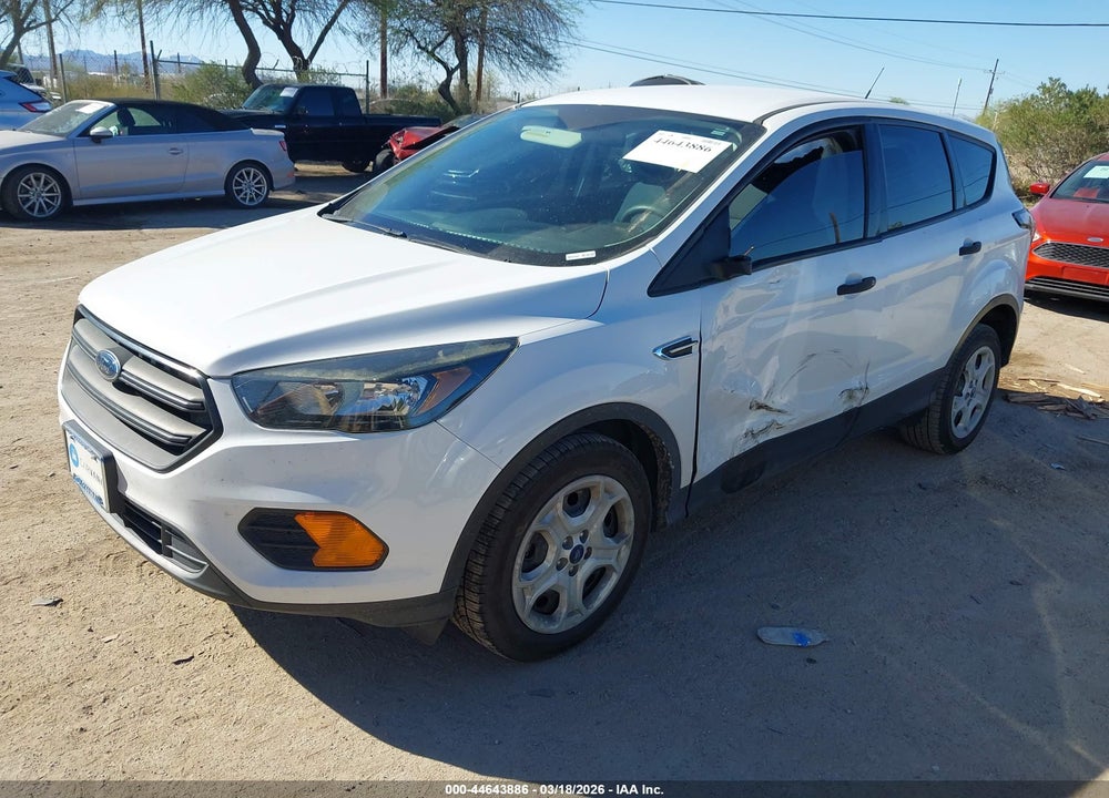 2018 FORD ESCAPE S VIN: 1FMCU0F79JUA86579