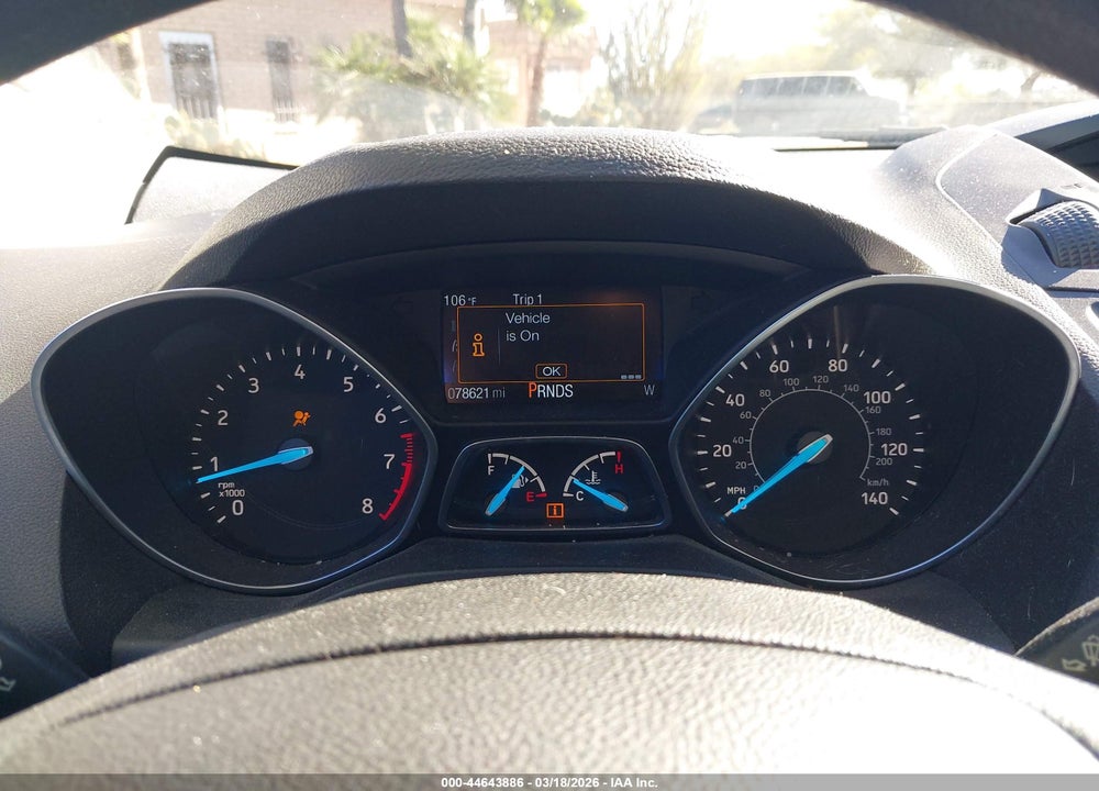 2018 FORD ESCAPE S VIN: 1FMCU0F79JUA86579