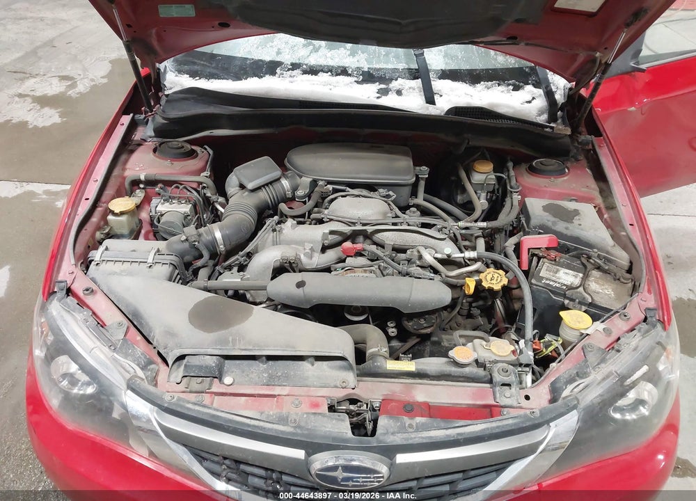 2008 SUBARU IMPREZA 2.5I VIN: JF1GE61618H505781
