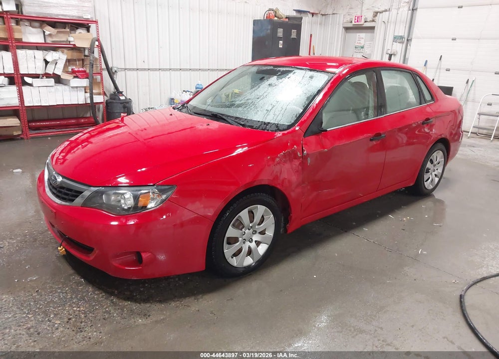 2008 SUBARU IMPREZA 2.5I VIN: JF1GE61618H505781