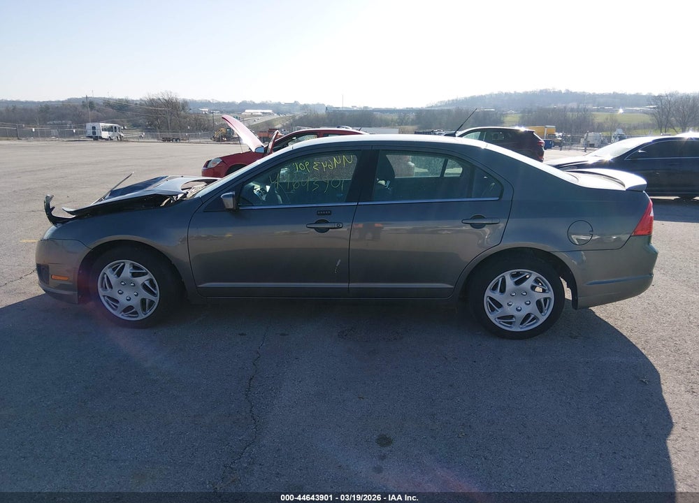2011 FORD FUSION SE VIN: 3FAHP0HAXBR299517