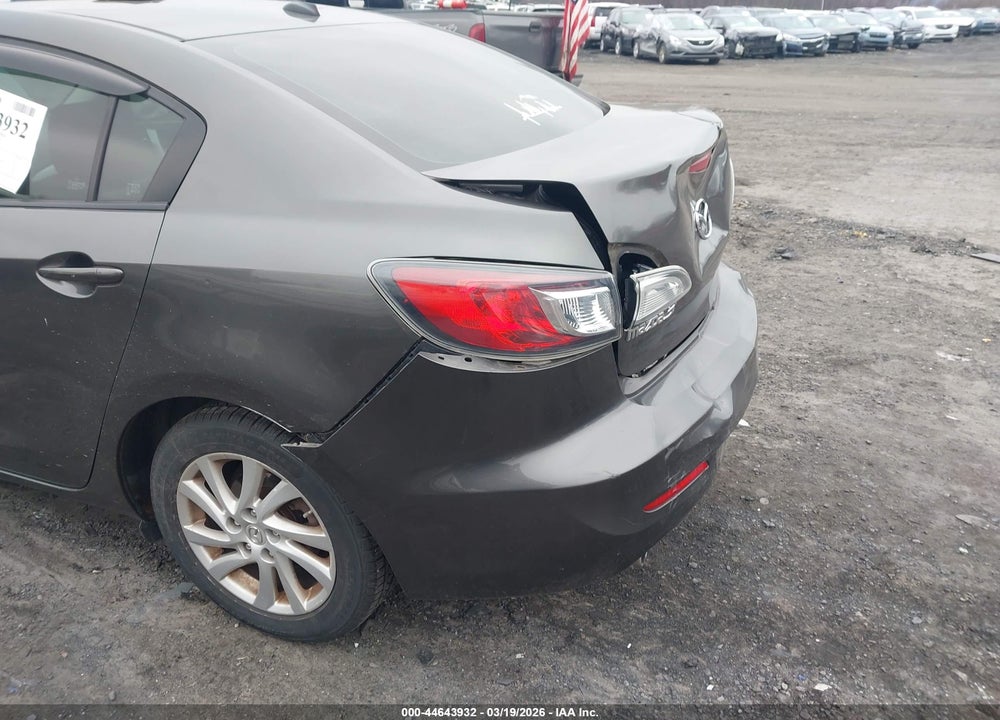 2012 MAZDA 3 I GRAND TOURING VIN: JM1BL1W88C1690873