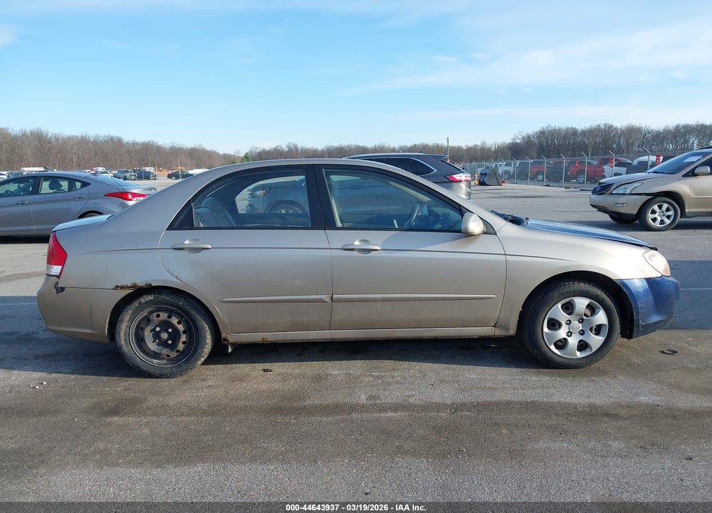 2008 KIA SPECTRA EX VIN: KNAFE121085553072