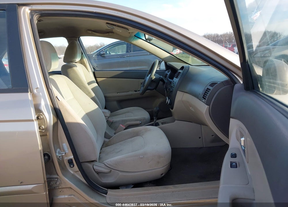 2008 KIA SPECTRA EX VIN: KNAFE121085553072