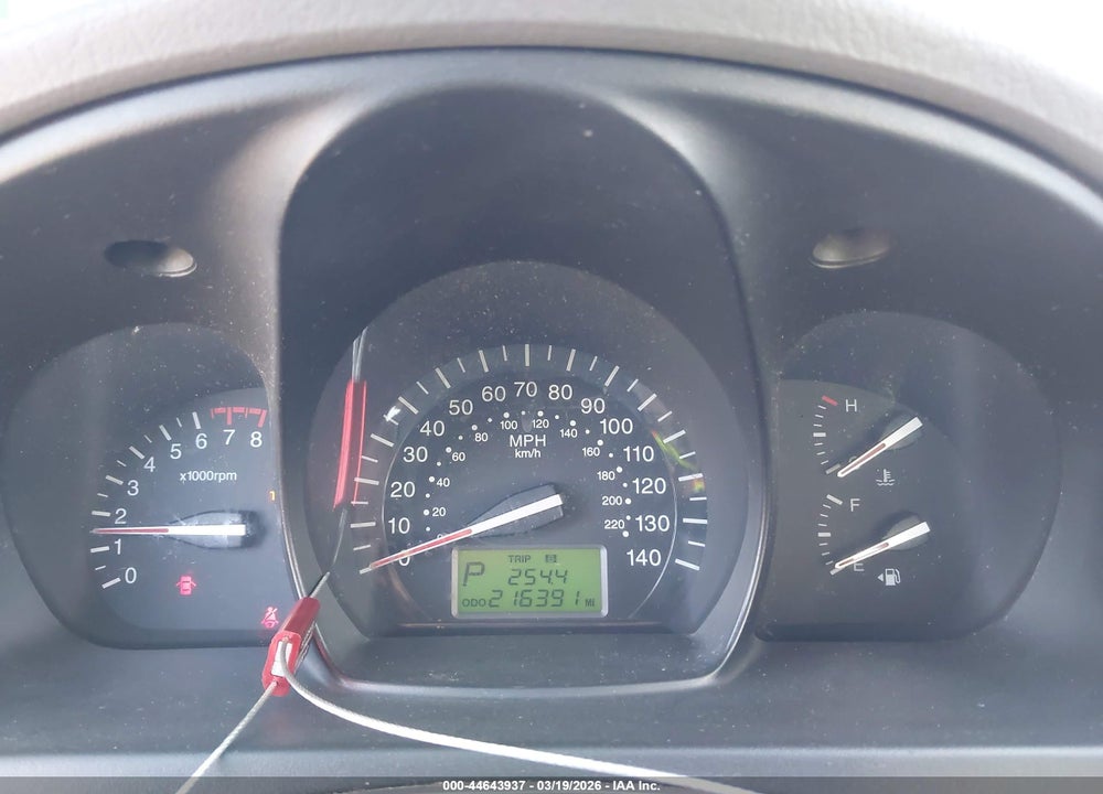 2008 KIA SPECTRA EX VIN: KNAFE121085553072