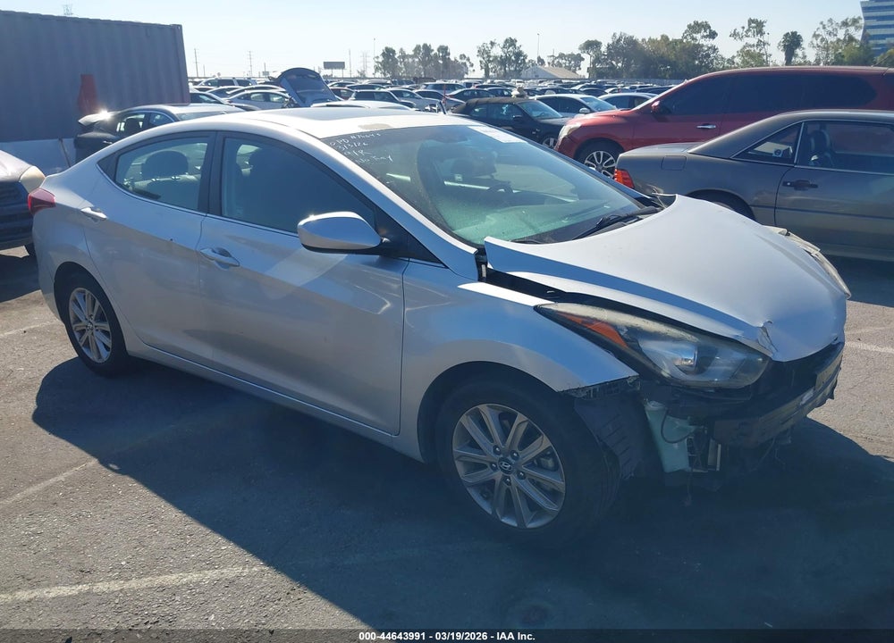 2015 HYUNDAI ELANTRA SE VIN: 5NPDH4AE1FH555479
