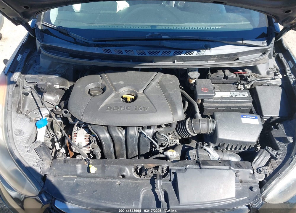 2012 HYUNDAI ELANTRA LIMITED (ULSAN PLANT) VIN: KMHDH4AE7CU242322