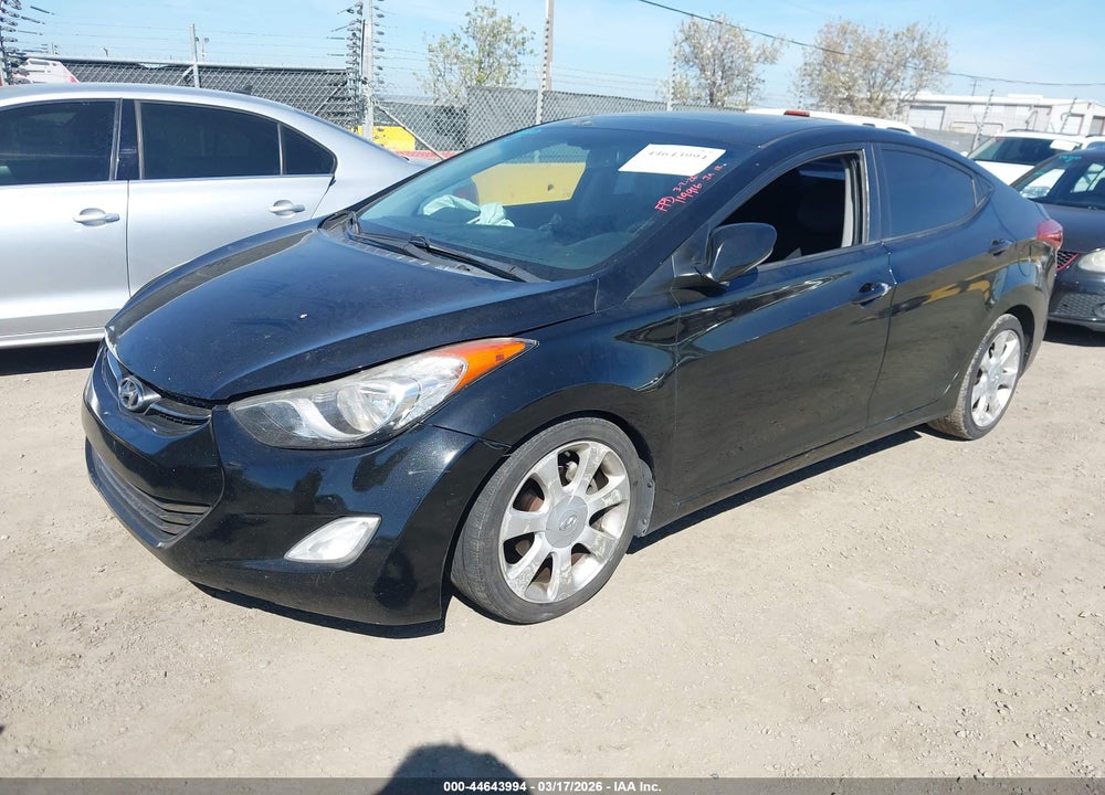 2012 HYUNDAI ELANTRA LIMITED (ULSAN PLANT) VIN: KMHDH4AE7CU242322