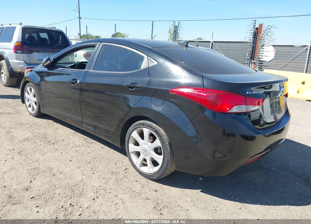 2012 HYUNDAI ELANTRA LIMITED (ULSAN PLANT) VIN: KMHDH4AE7CU242322