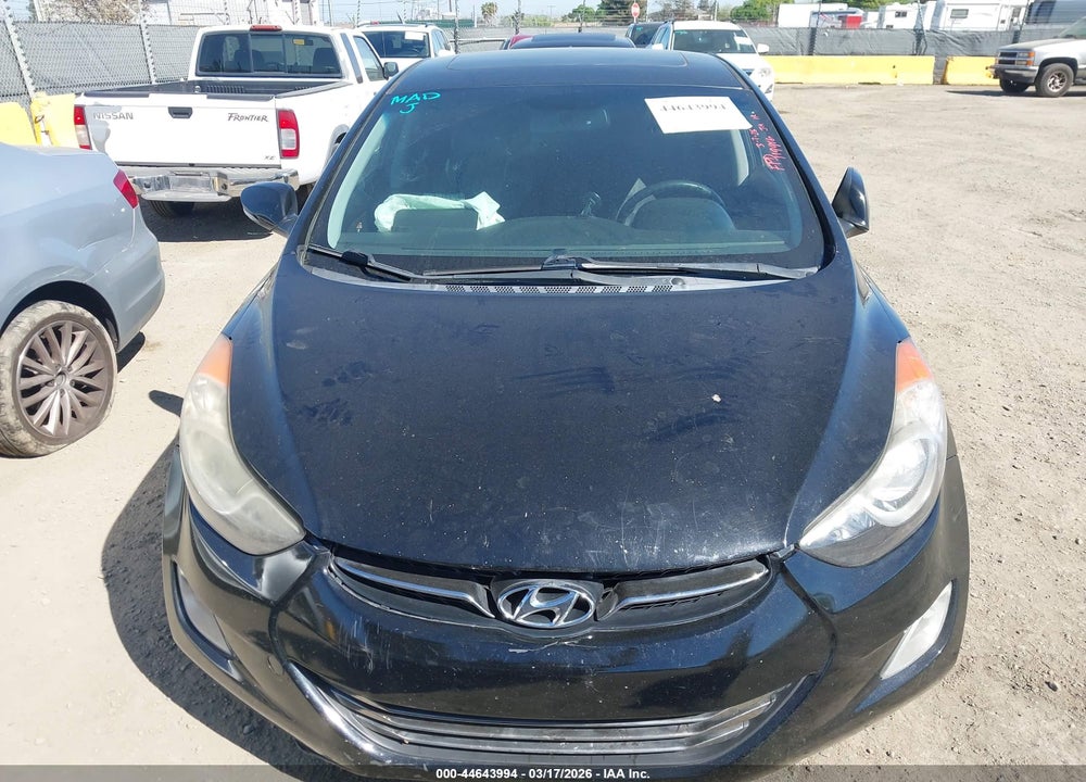 2012 HYUNDAI ELANTRA LIMITED (ULSAN PLANT) VIN: KMHDH4AE7CU242322