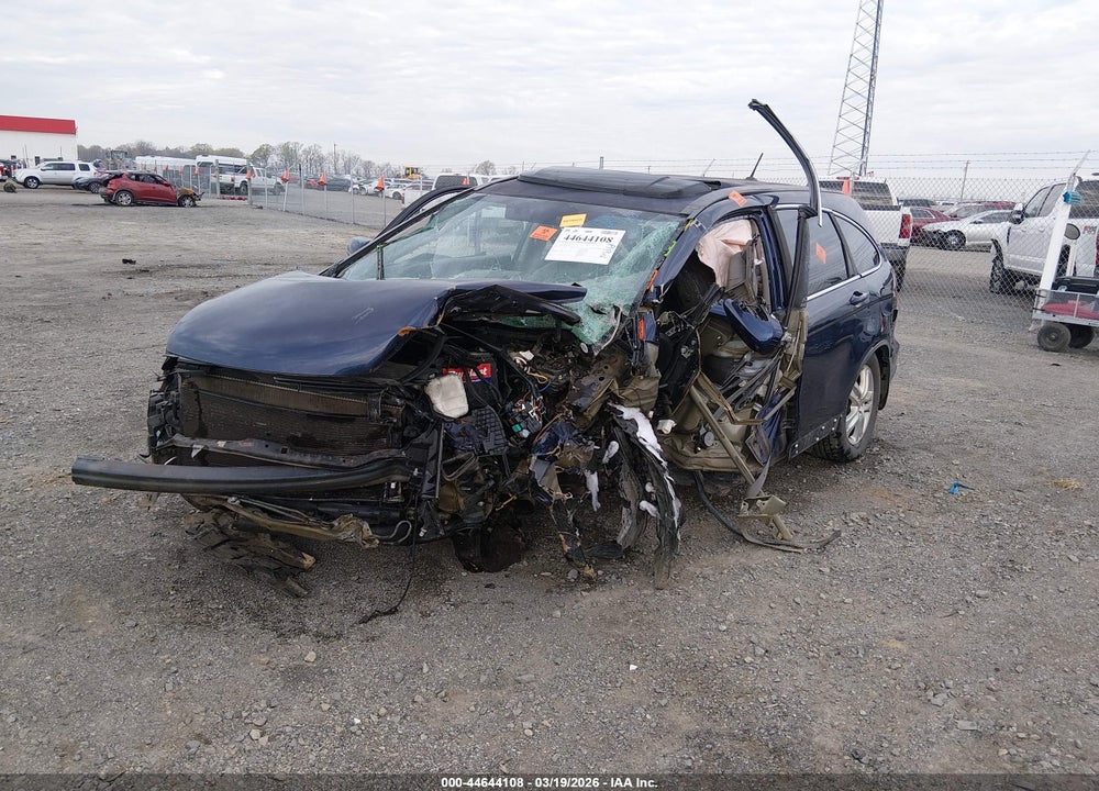 2011 HONDA CR-V EX-L VIN: 5J6RE3H74BL055817