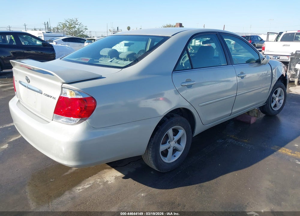 2006 TOYOTA CAMRY LE/XLE/SE VIN: 4T1BE32KX6U114885