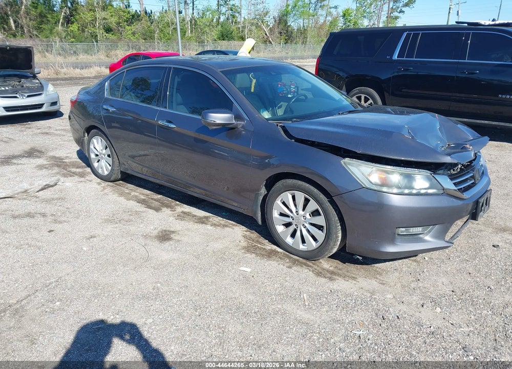 2013 HONDA ACCORD EX-L V-6 VIN: 1HGCR3F87DA016392