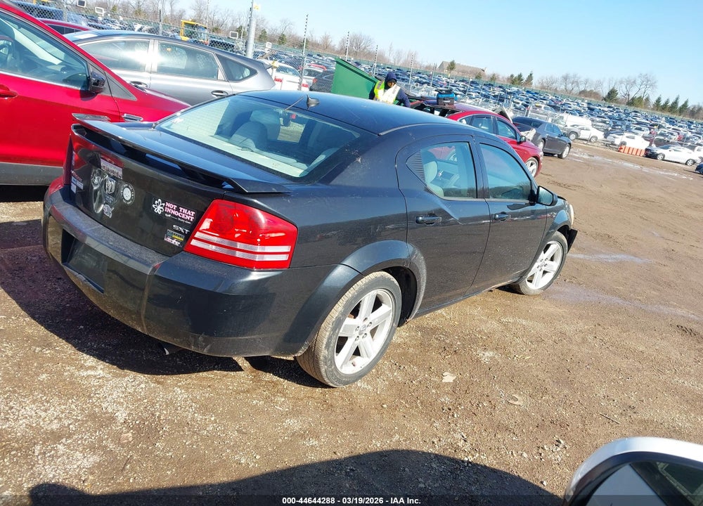 2008 DODGE AVENGER SXT VIN: 1B3LC56R78N221389