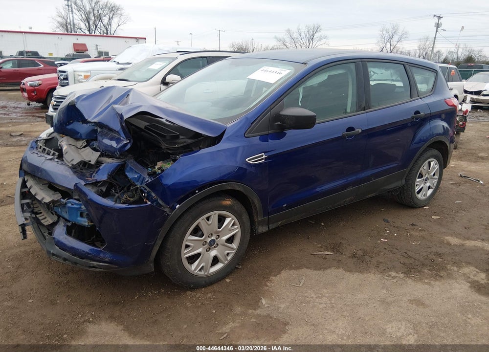 2014 FORD ESCAPE S VIN: 1FMCU0F75EUD49737