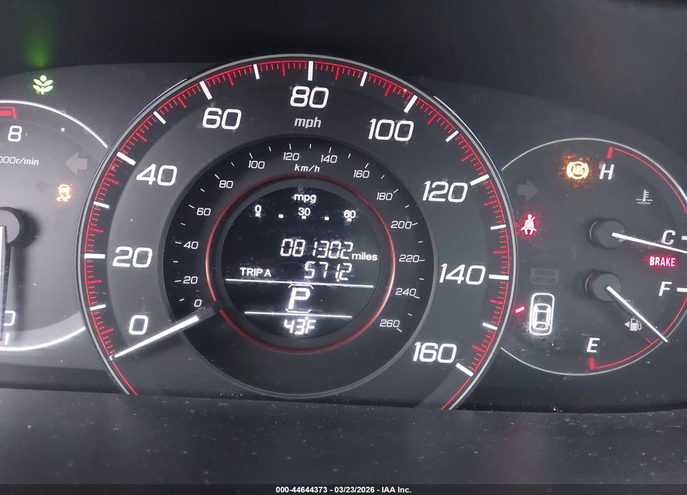2013 HONDA ACCORD SPORT VIN: 1HGCR2F5XDA016998