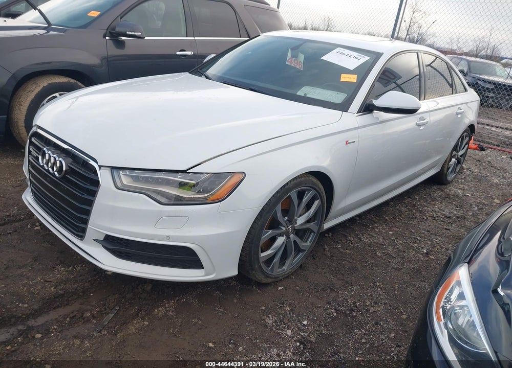 2012 AUDI A6 3.0 PREMIUM VIN: WAUHGAFC8CN138184