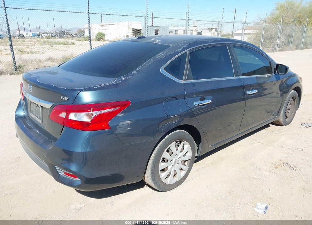 2017 NISSAN SENTRA SV VIN: 3N1AB7AP7HY254523