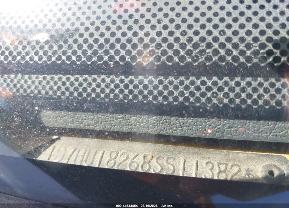 2008 DODGE RAM 1500 SLT VIN: 1D7HU18268S511382