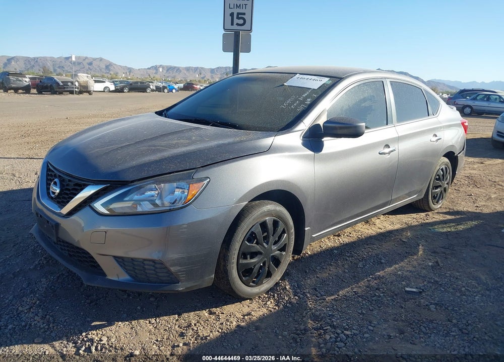 2016 NISSAN SENTRA S VIN: 3N1AB7AP2GY258428