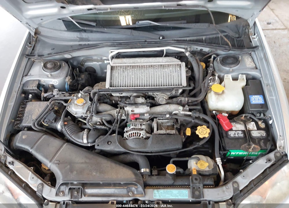 2004 SUBARU IMPREZA WRX VIN: JF1GG29624G813923