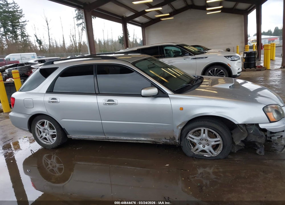 2004 SUBARU IMPREZA WRX VIN: JF1GG29624G813923