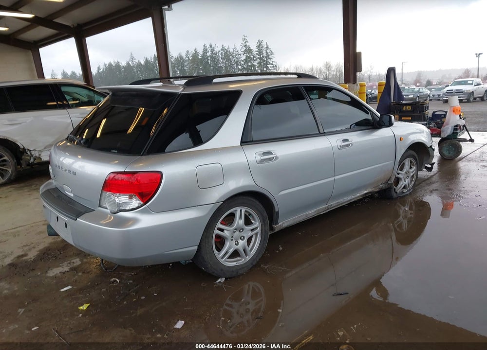2004 SUBARU IMPREZA WRX VIN: JF1GG29624G813923
