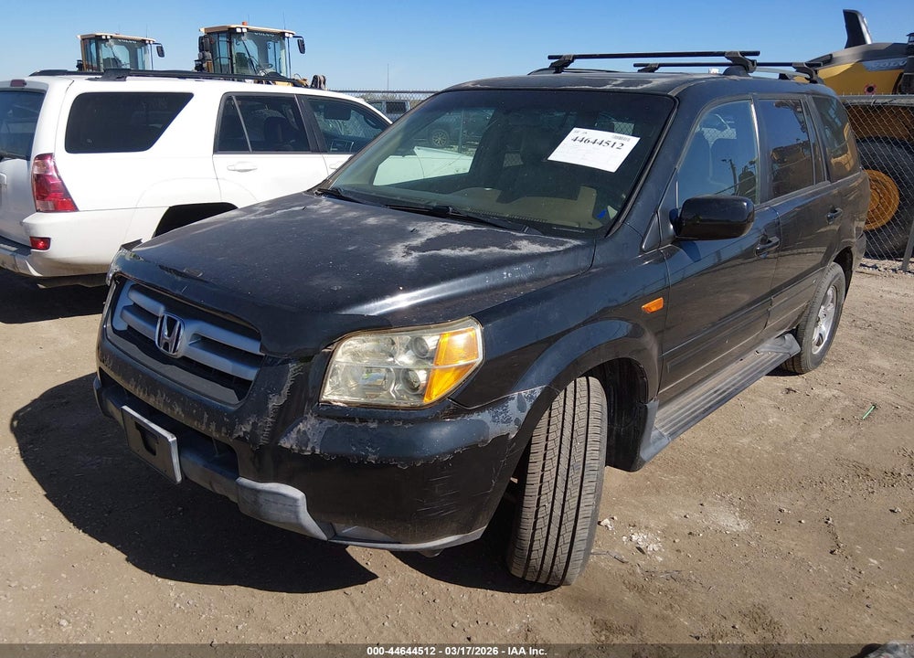 2007 HONDA PILOT EX-L VIN: 5FNYF28717B018470