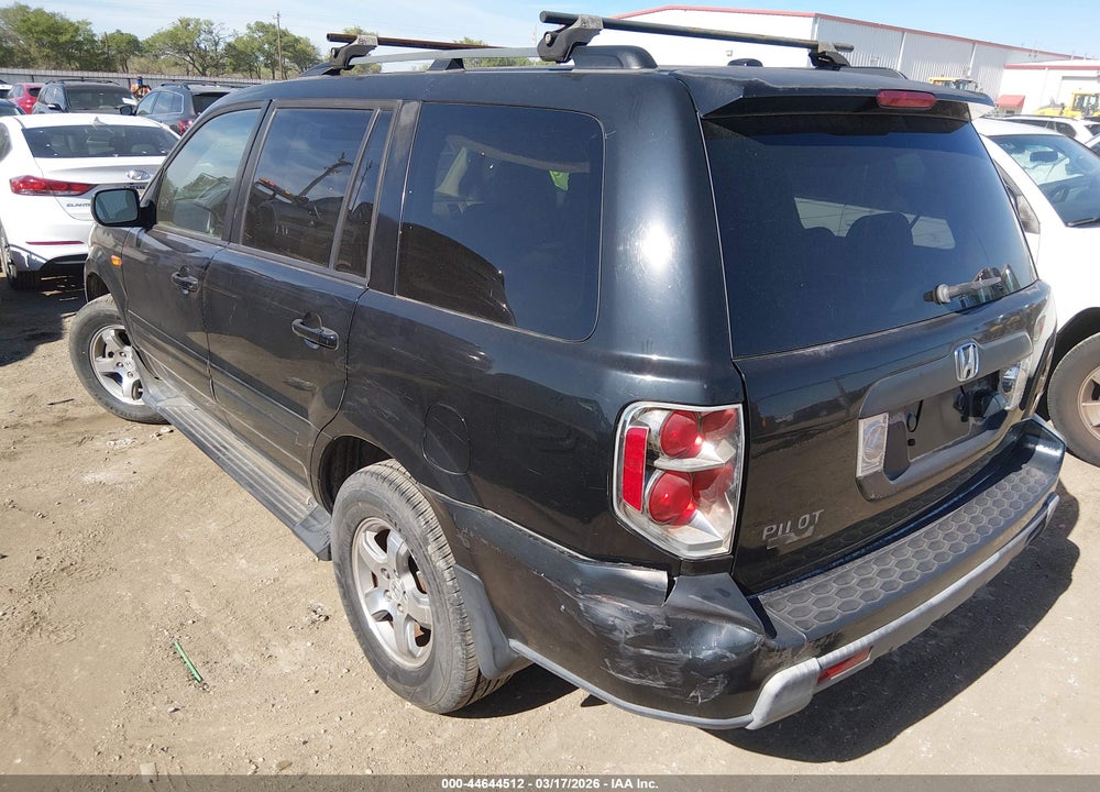 2007 HONDA PILOT EX-L VIN: 5FNYF28717B018470