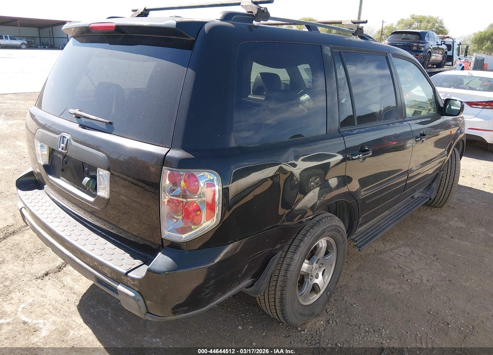 2007 HONDA PILOT EX-L VIN: 5FNYF28717B018470