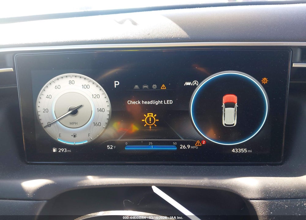 2022 HYUNDAI TUCSON SEL VIN: 5NMJFCAE2NH094663