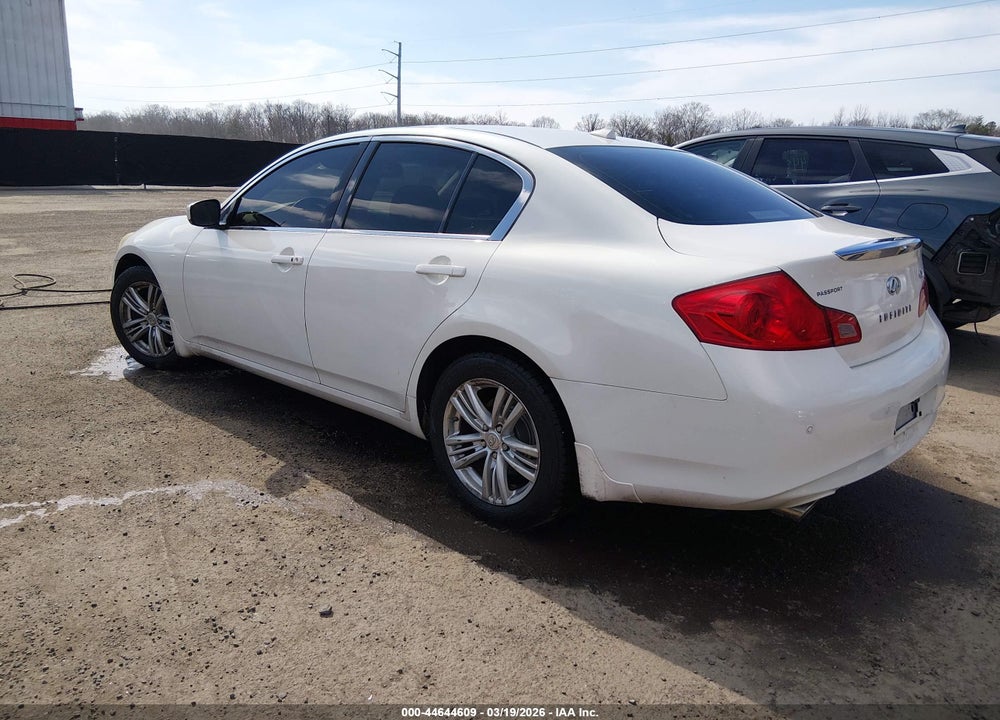 2012 INFINITI G37X VIN: JN1CV6AR4CM671668