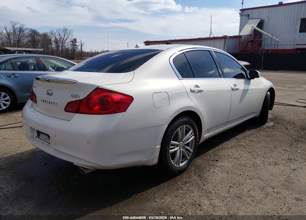 2012 INFINITI G37X VIN: JN1CV6AR4CM671668
