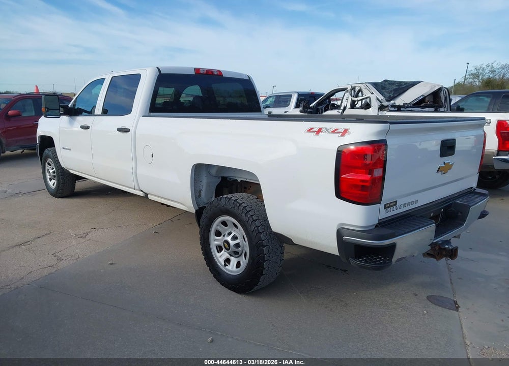 2016 CHEVROLET SILVERADO 3500HD WT VIN: 1GC4KYC83GF199421