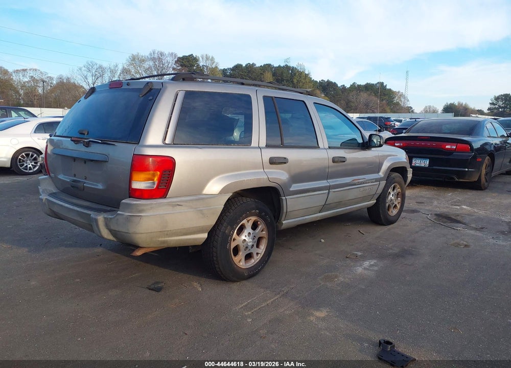 1999 JEEP GRAND CHEROKEE LAREDO VIN: 1J4G258S7XC803791