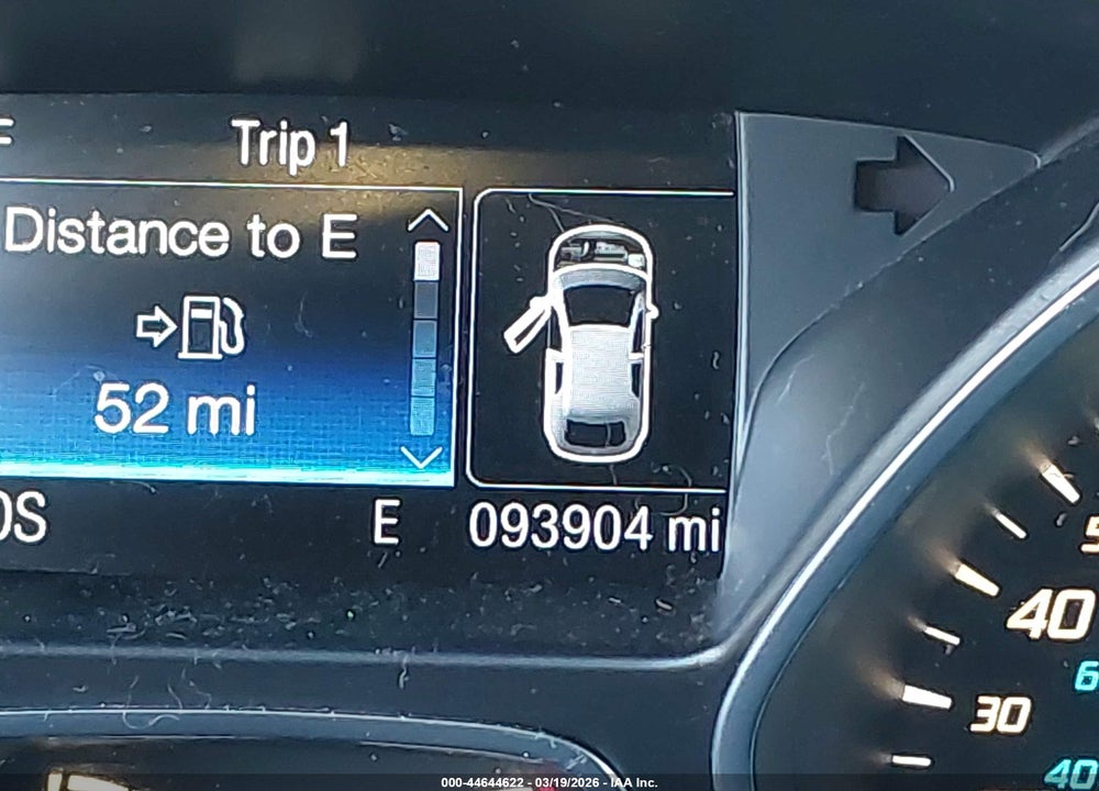 2013 FORD ESCAPE SE VIN: 1FMCU9G90DUC23823