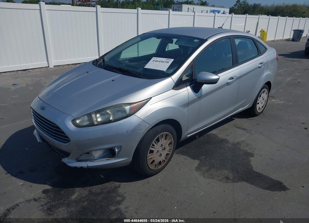 2017 FORD FIESTA S VIN: 3FADP4AJ7HM128438