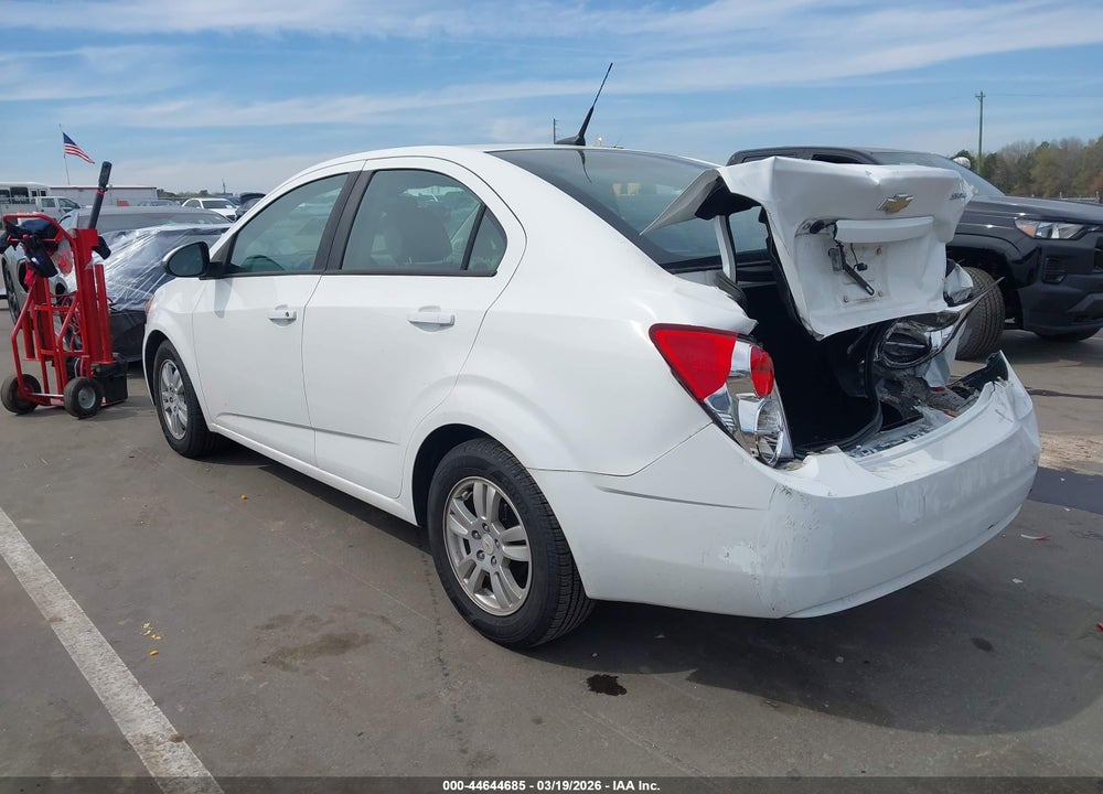 2012 CHEVROLET SONIC 2LS VIN: 1G1JA5SH1C4134829