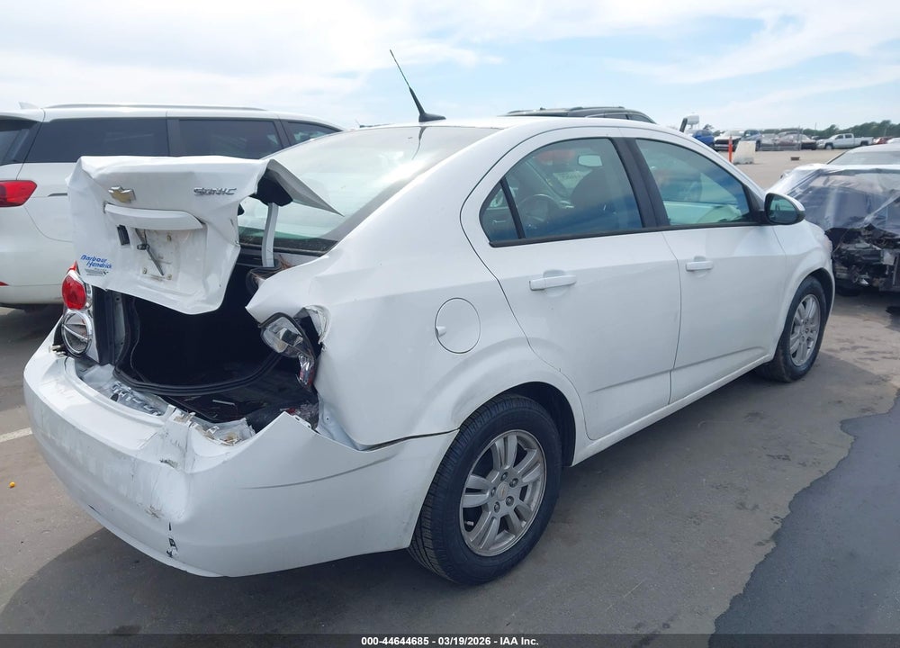 2012 CHEVROLET SONIC 2LS VIN: 1G1JA5SH1C4134829