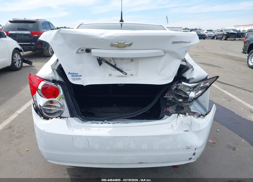 2012 CHEVROLET SONIC 2LS VIN: 1G1JA5SH1C4134829