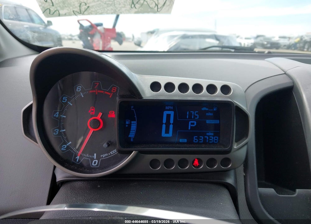 2012 CHEVROLET SONIC 2LS VIN: 1G1JA5SH1C4134829