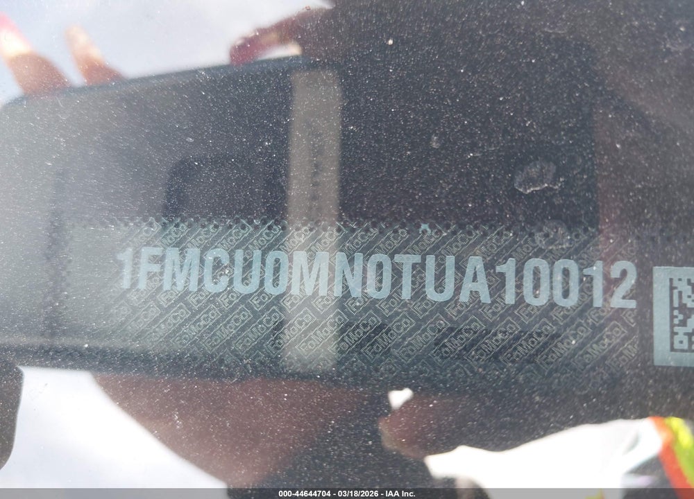 2026 FORD ESCAPE ST-LINE VIN: 1FMCU0MN0TUA10012