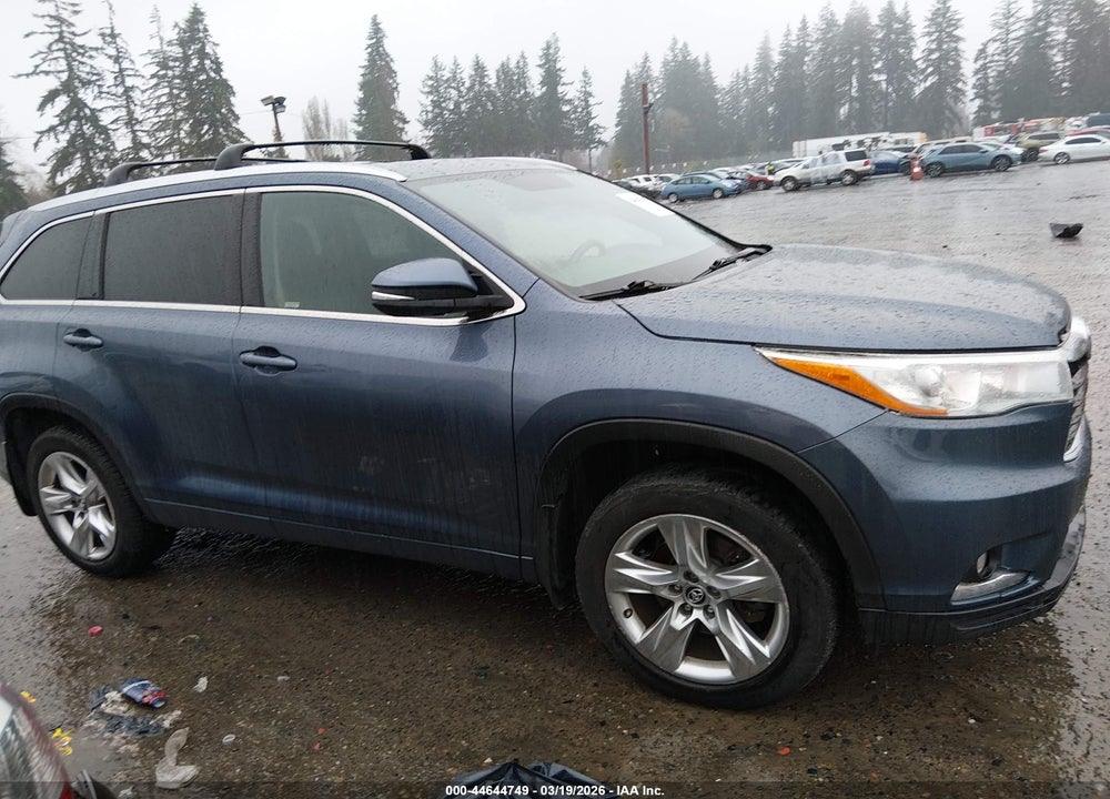 2016 TOYOTA HIGHLANDER LIMITED V6 VIN: 5TDDKRFH9GS335116