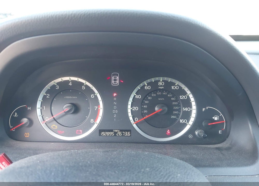 2009 HONDA ACCORD 2.4 LX VIN: 1HGCP26309A139849