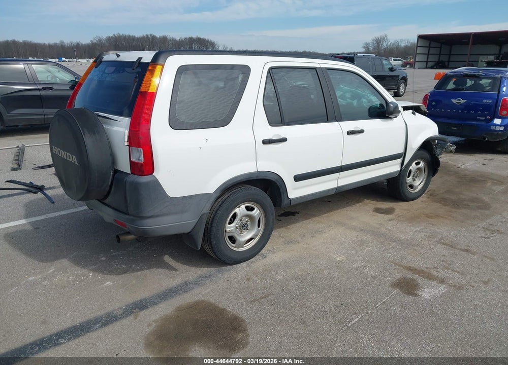 2004 HONDA CR-V LX VIN: SHSRD68594U209221
