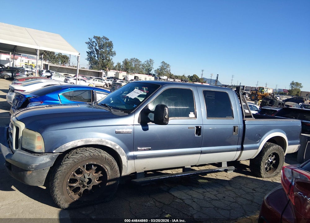 2007 FORD F-250 LARIAT/XL/XLT VIN: 1FTSW20P87EA54109
