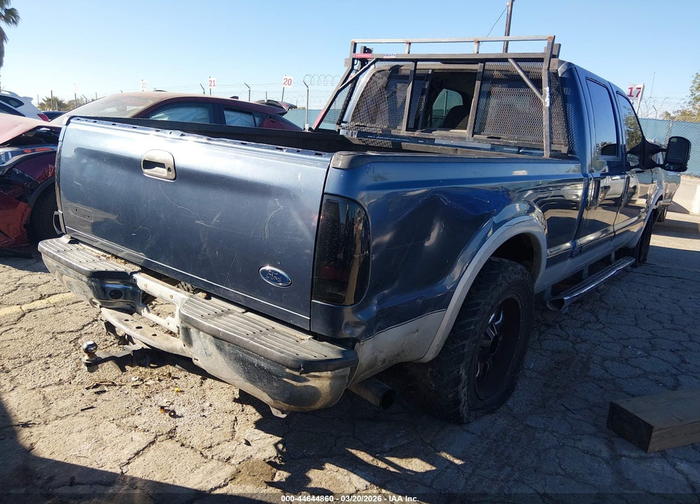 2007 FORD F-250 LARIAT/XL/XLT VIN: 1FTSW20P87EA54109