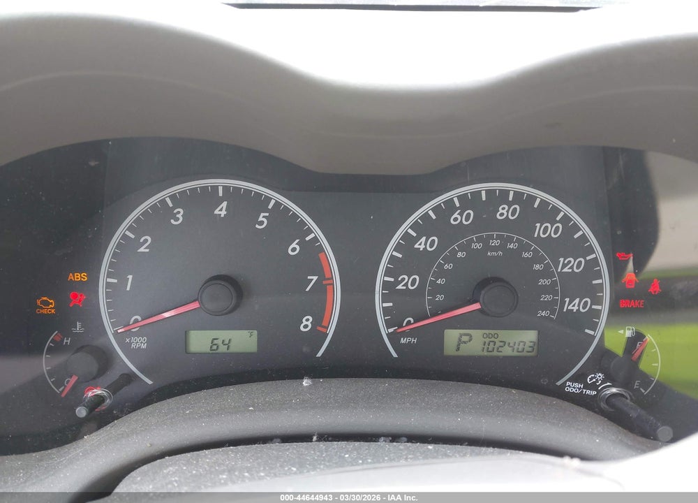2010 TOYOTA COROLLA LE VIN: 1NXBU4EE7AZ345055